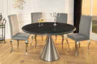 SVART MARMORLOOK & KROM