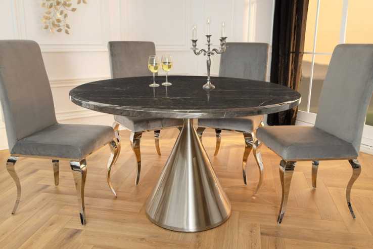  SVART MARMORLOOK & KROM