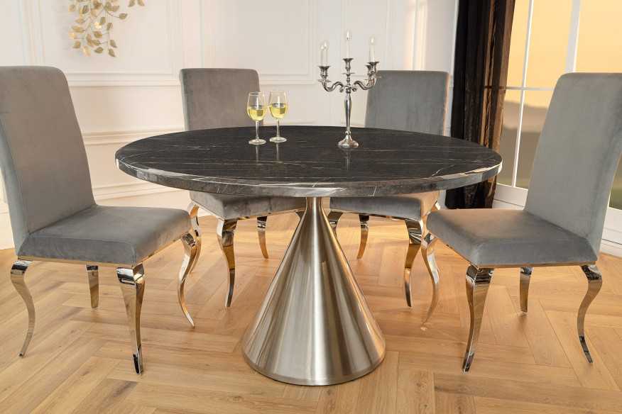  SVART MARMORLOOK & KROM